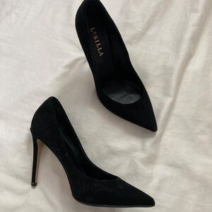 Le Silla Black Stilettos
